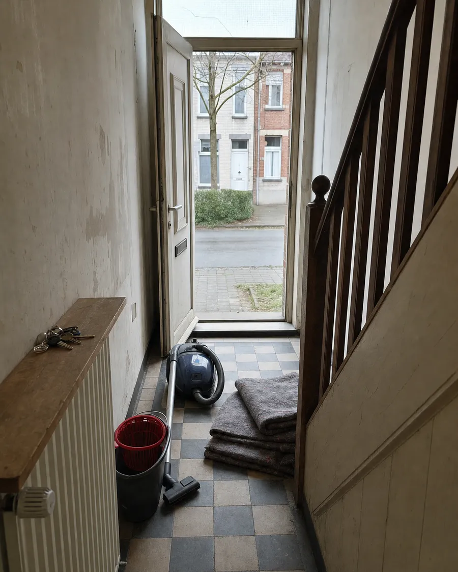 Dringende schoonmaak en ontruiming